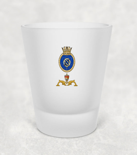 HMS Explorer - Shot Glass