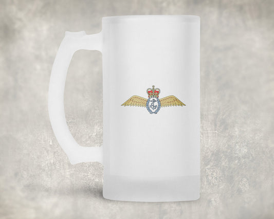 Fleet Air Arm Wings - Frosted Stein/Tankard/Beer Mug - Frosted Stein/Tankard/Beer Mug
