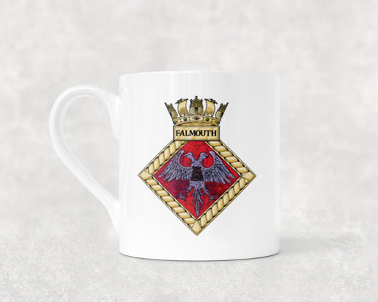 HMS Falmouth - Bone China Mug