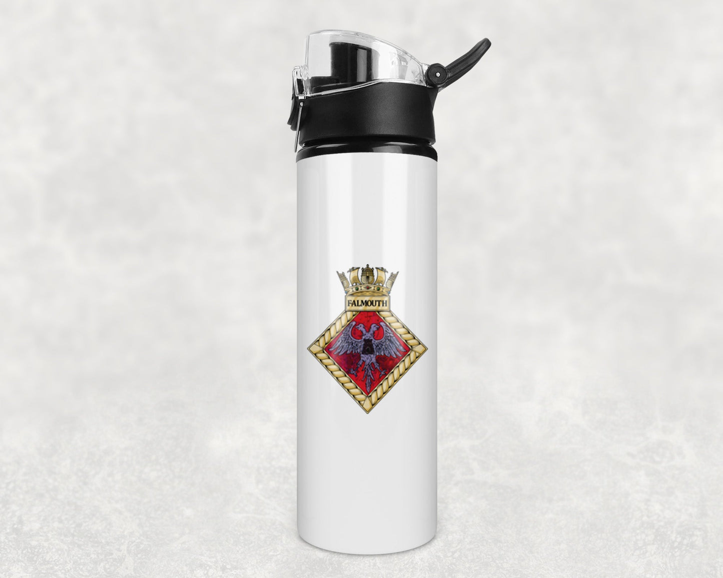 HMS Falmouth - Flip Top Water Bottle