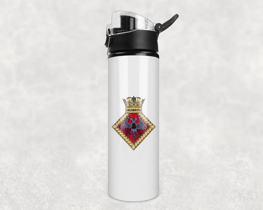 HMS Falmouth - Flip Top Water Bottle