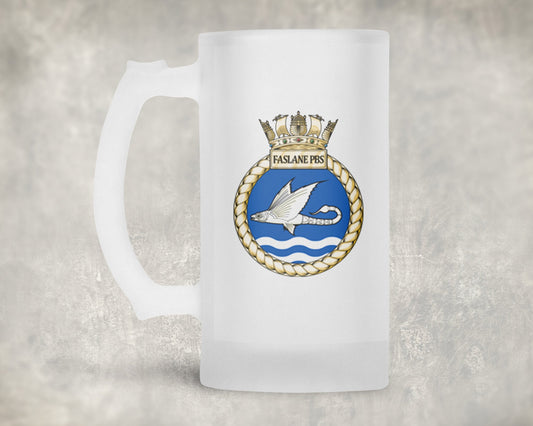 Faslane PBS - Frosted Stein/Tankard/Beer Mug - Frosted Stein/Tankard/Beer Mug