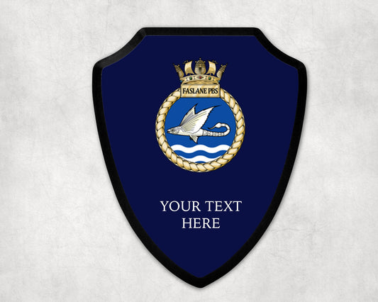 Faslane PBS - Royal Navy Printed Wall Shield
