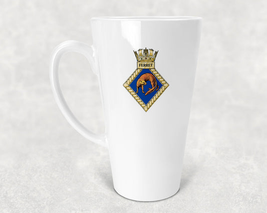 HMS Ferret - Latte Mug 17oz