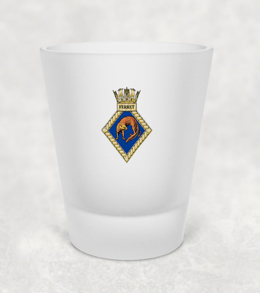 HMS Ferret - Shot Glass