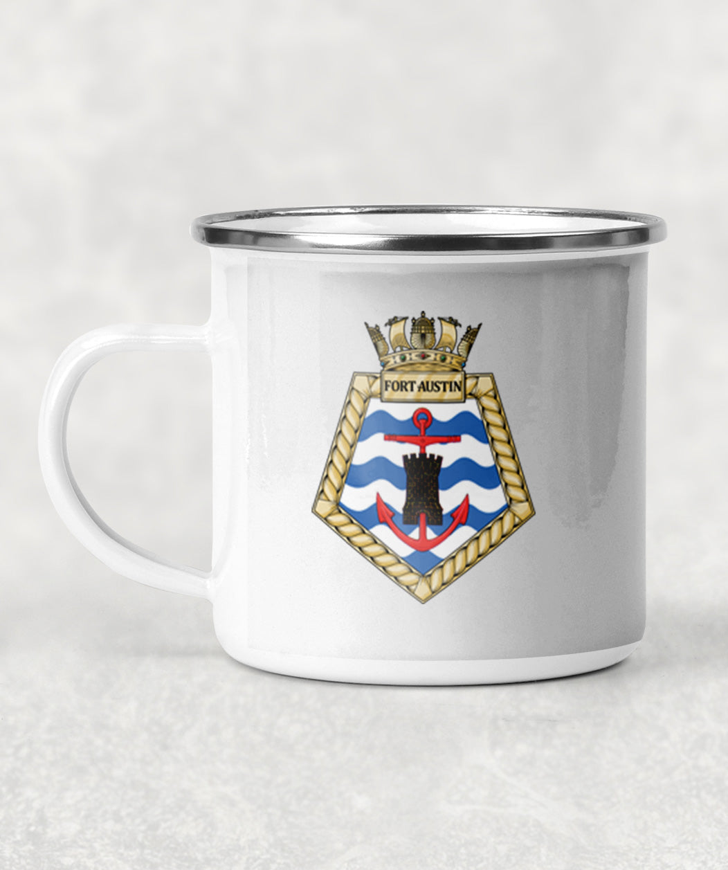 RFA Fort Austin - Enamel Mug