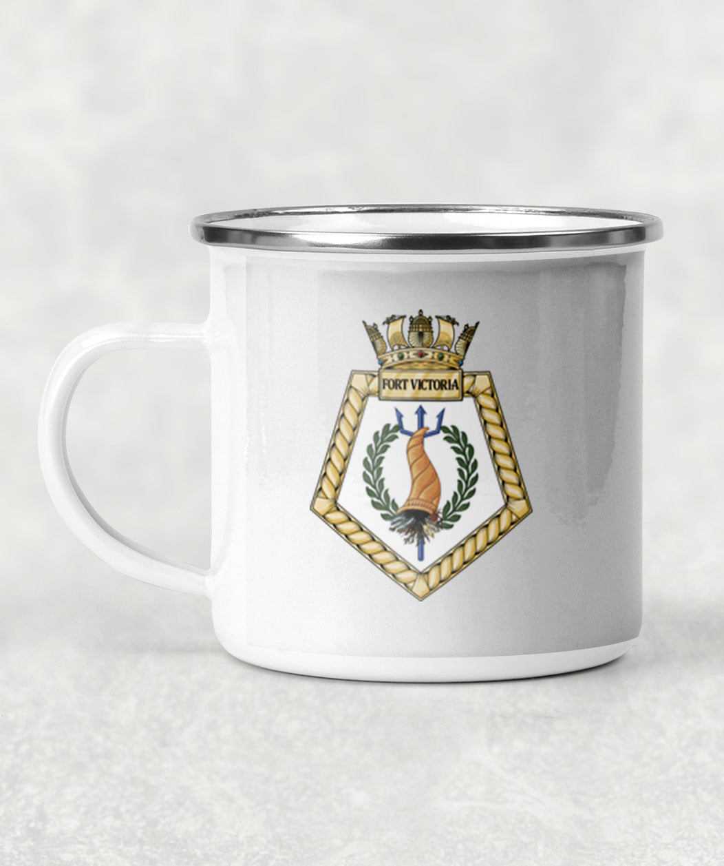 RFA Fort Victoria - Enamel Mug