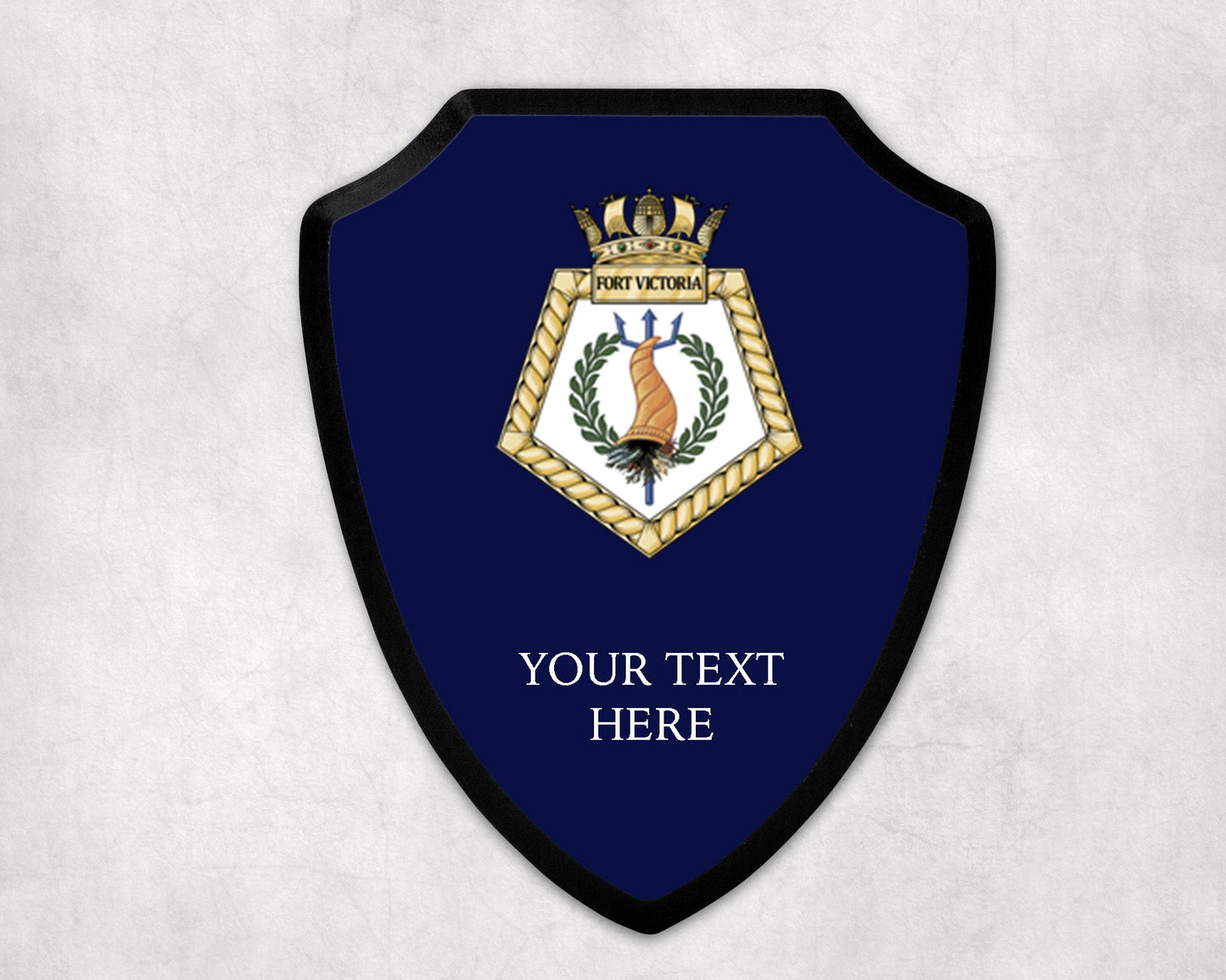 RFA Fort Victoria - Royal Navy Printed Wall Shield