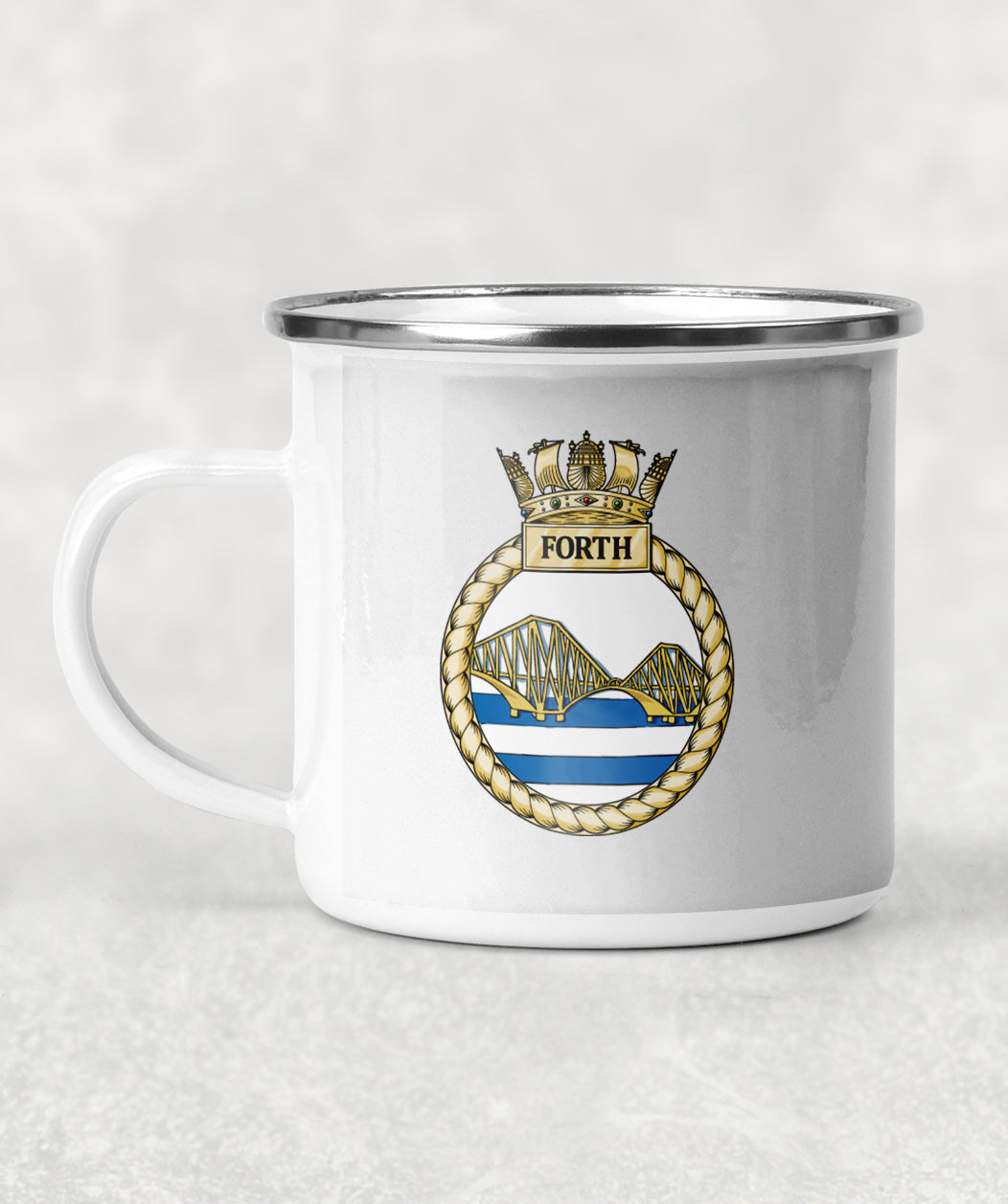 HMS Forth - Enamel Mug
