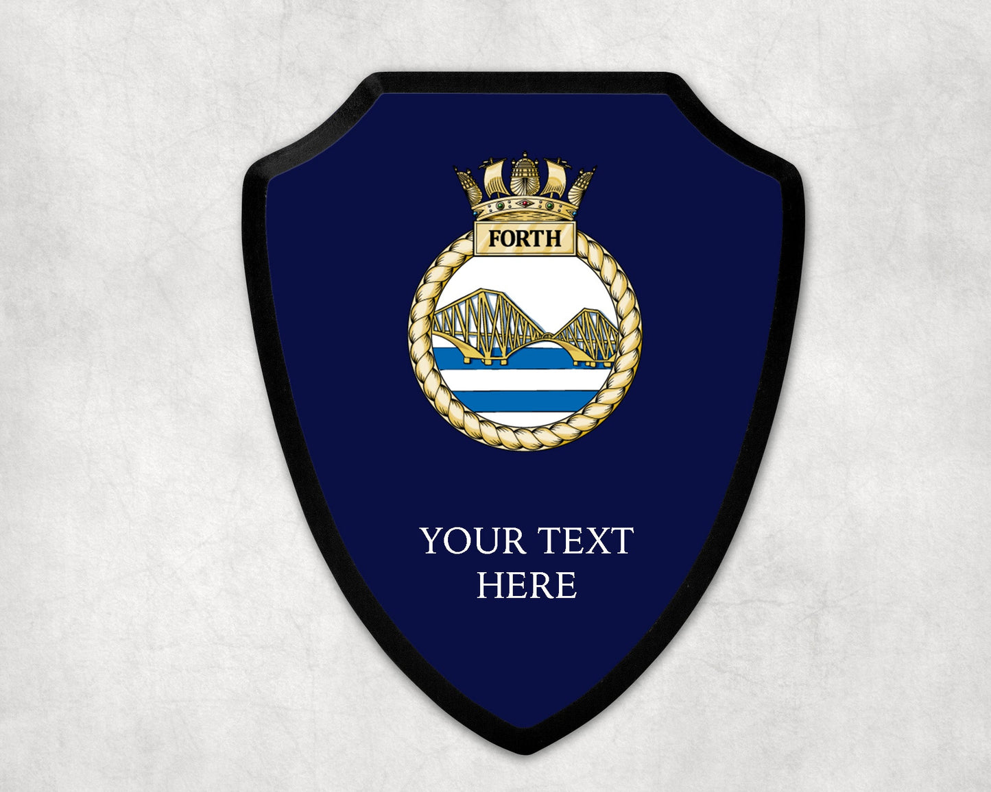 HMS Forth - Royal Navy Printed Wall Shield