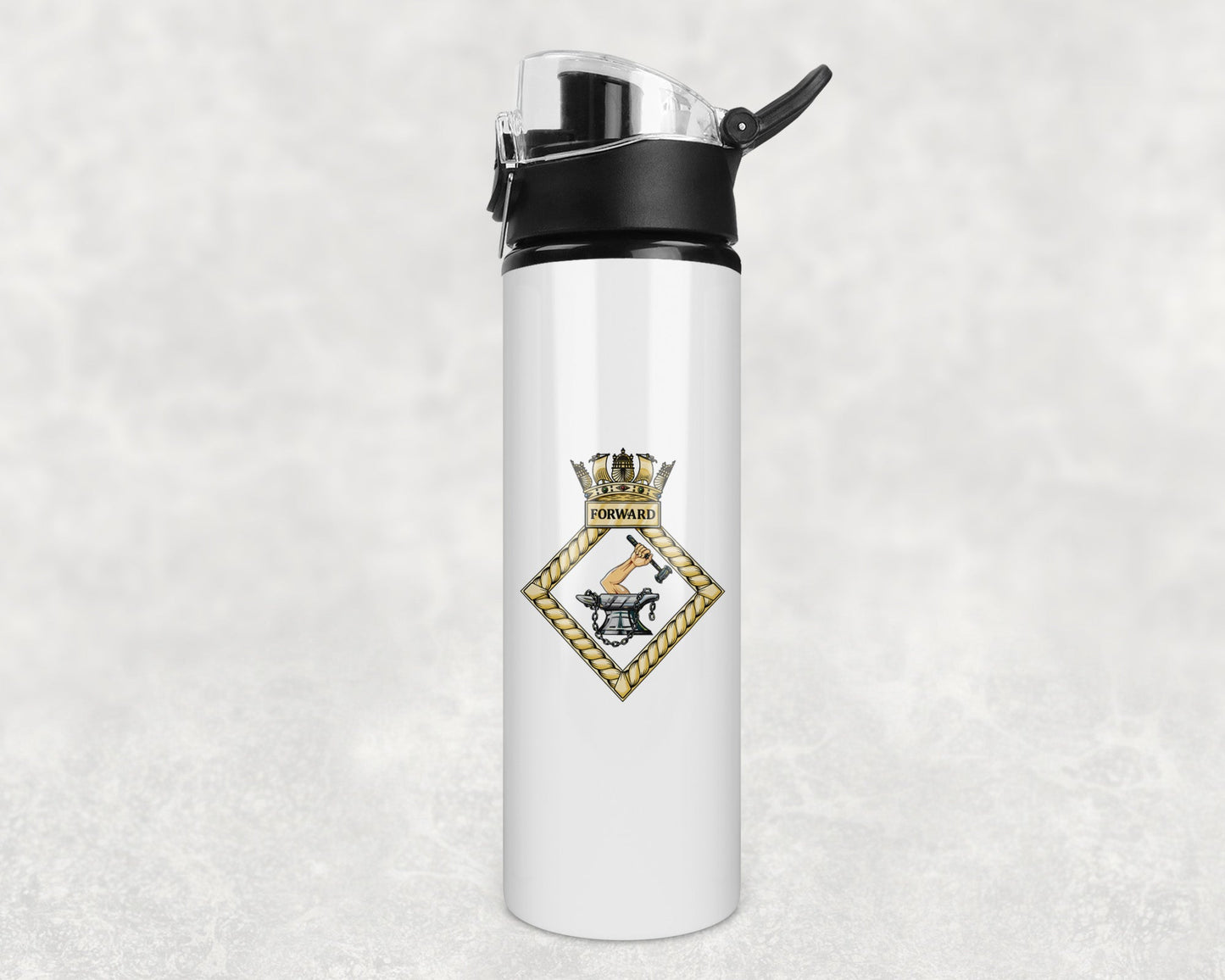 HMS Forward - Flip Top Water Bottle