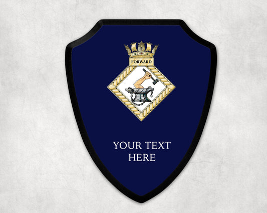 HMS Forward - Royal Navy Printed Wall Shield