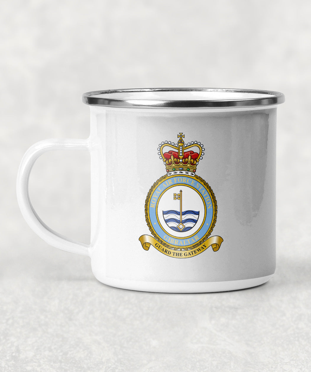 RAF Gibraltar - Enamel Mug
