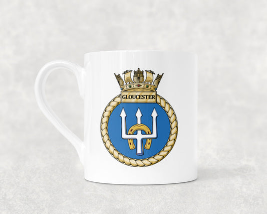 HMS Gloucester - Bone China Mug