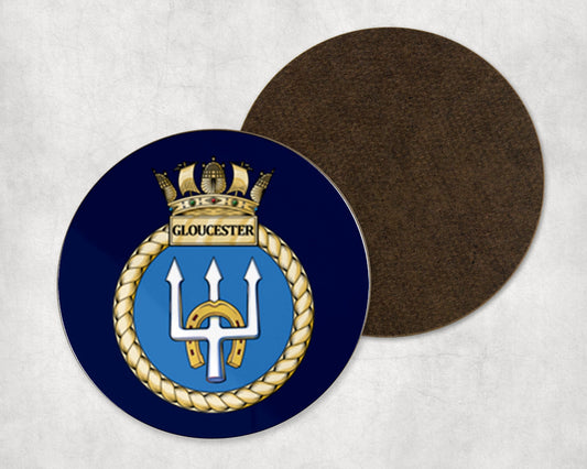 HMS Gloucester - Round Coaster Set