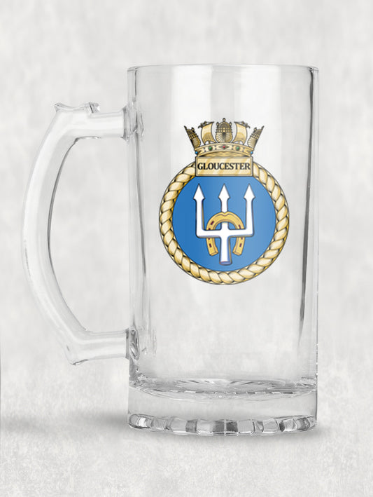 HMS Gloucester - Tankard/Beer Mug/Stein
