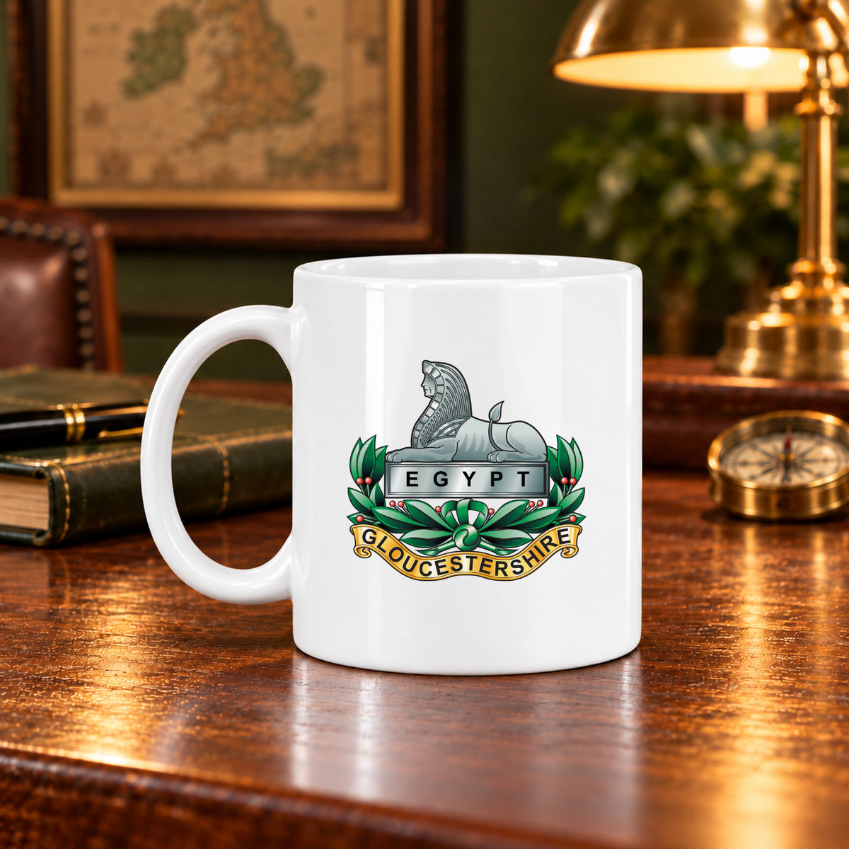 Gloucesteshire Regiment - 11oz Mug | The Crafty Black Dog