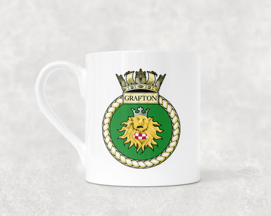 HMS Grafton - Bone China Mug