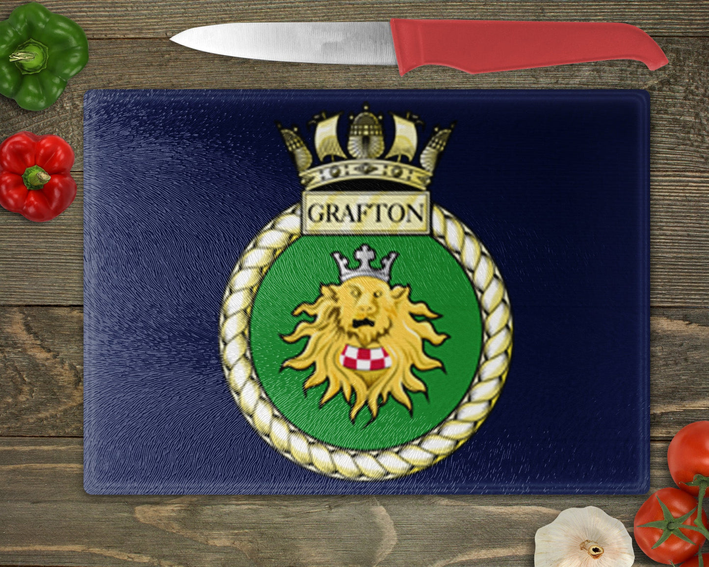 HMS Grafton - Cutting Board