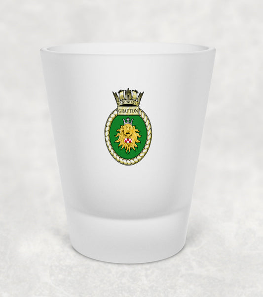HMS Grafton - Shot Glass