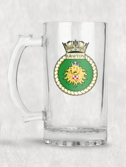 HMS Grafton - Tankard/Beer Mug/Stein