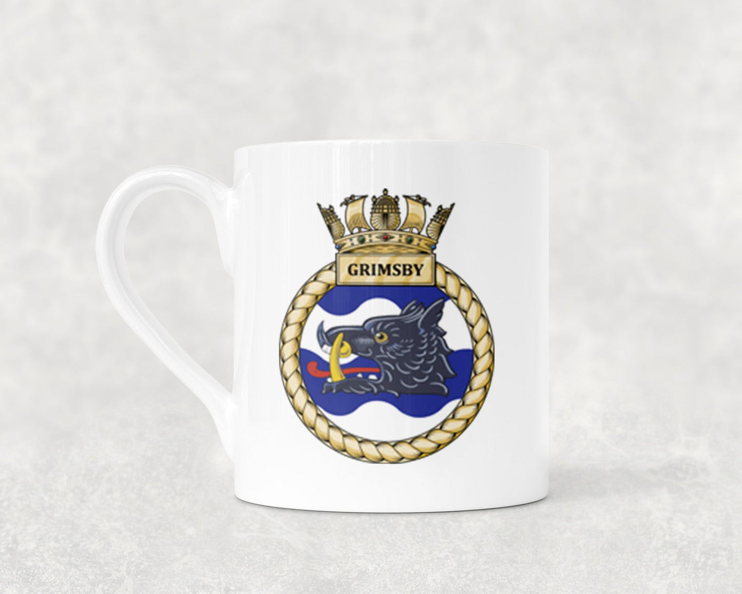 HMS Grimsby - Bone China Mug