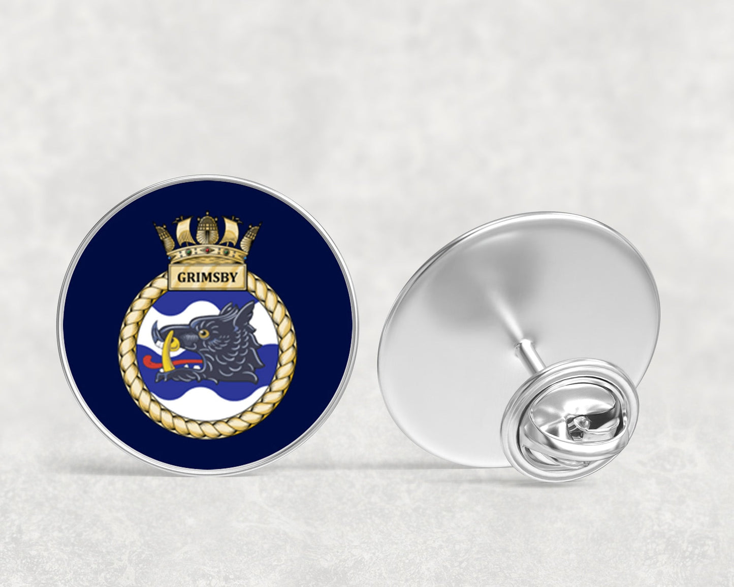 HMS Grimsby - Lapel Pin