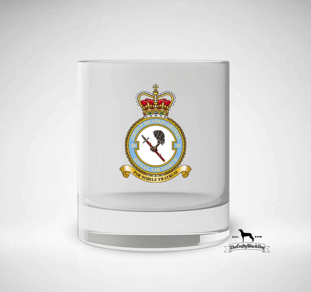 Group Headquarters No 38 Group RAF
 - Whiskey/Spirit Glass