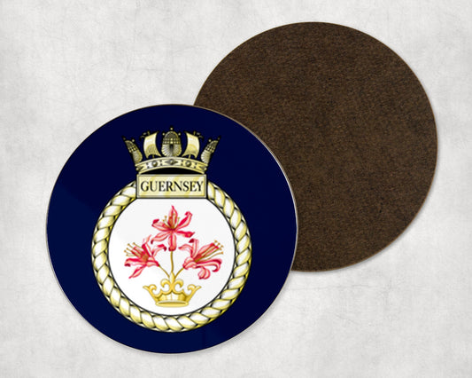 HMS Guernsey - Round Coaster Set