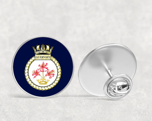 HMS Guernsey - Lapel Pin