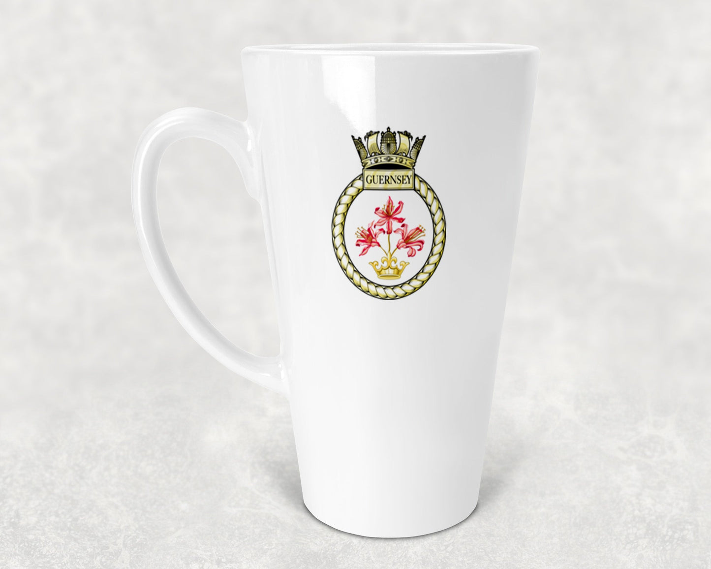 HMS Guernsey - Latte Mug 17oz