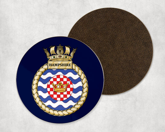 HMS Hampshire - Round Coaster Set