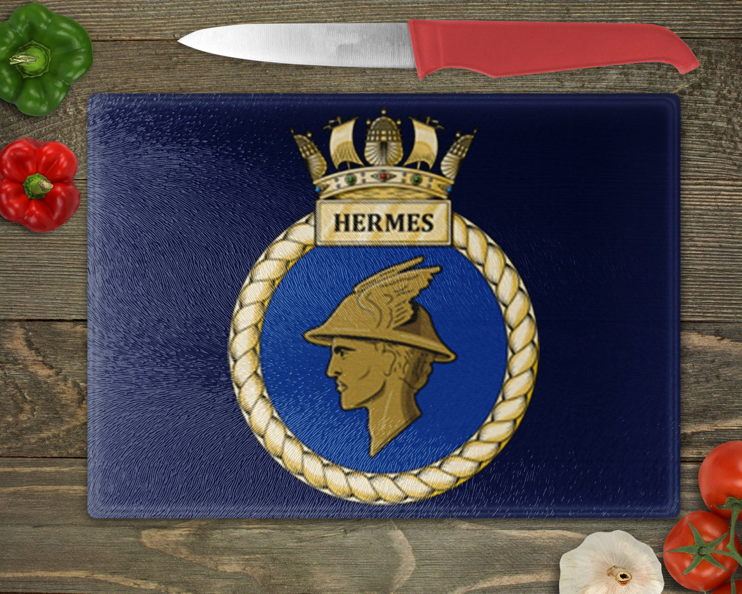 HMS Hermes - Cutting Board