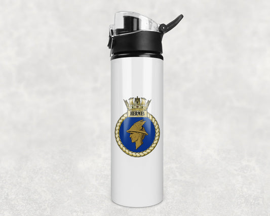 HMS Hermes - Flip Top Water Bottle
