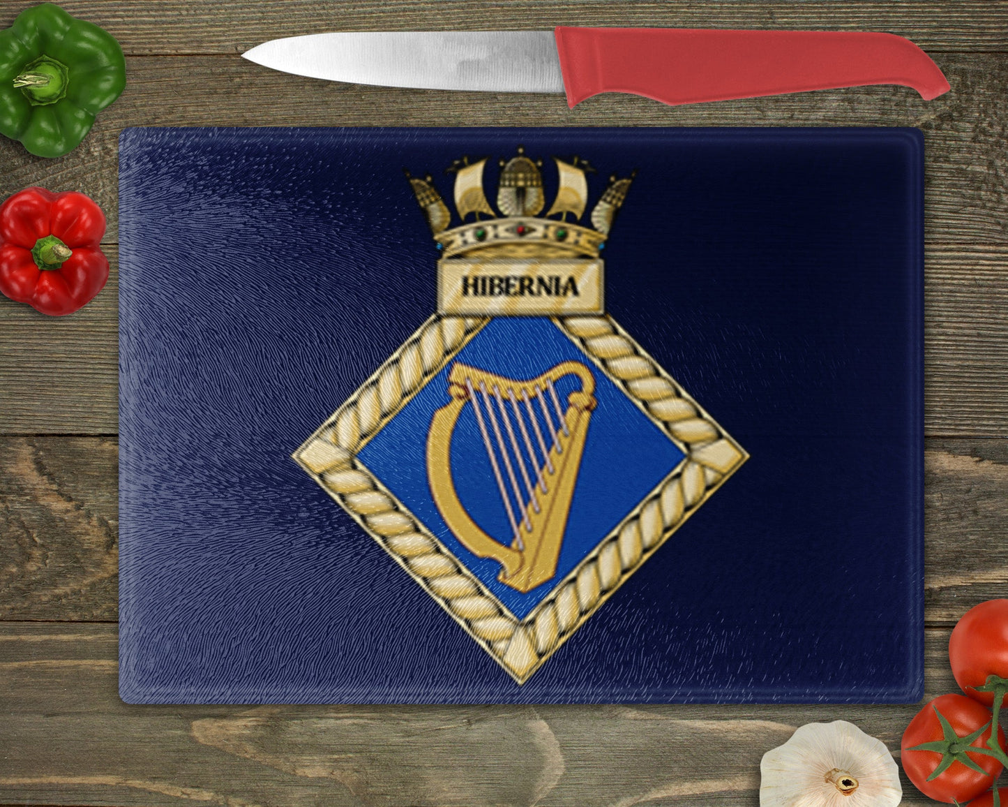 HMS Hibernia - Cutting Board