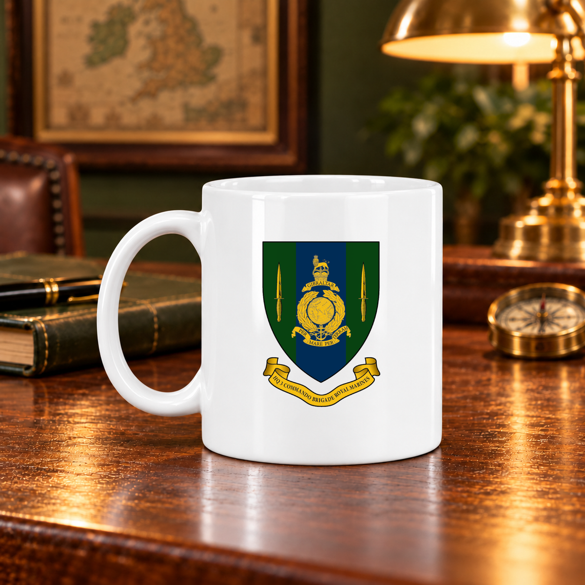 HQ 3 Cdo Bde RM - 11oz Mug | The Crafty Black Dog