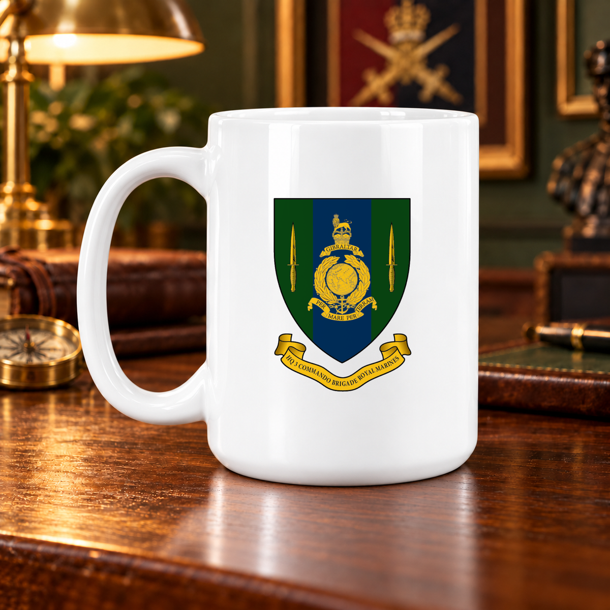 HQ 3 Cdo Bde RM - 15oz Mug | The Crafty Black Dog