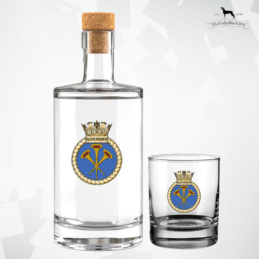 HMS Illustrious - Fill Your Own Spirit Bottle