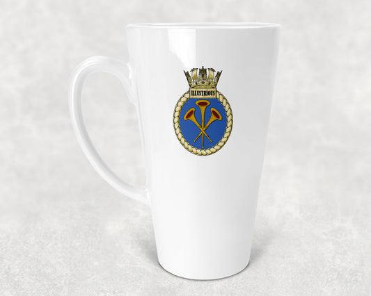 HMS Illustrious - Latte Mug 17oz