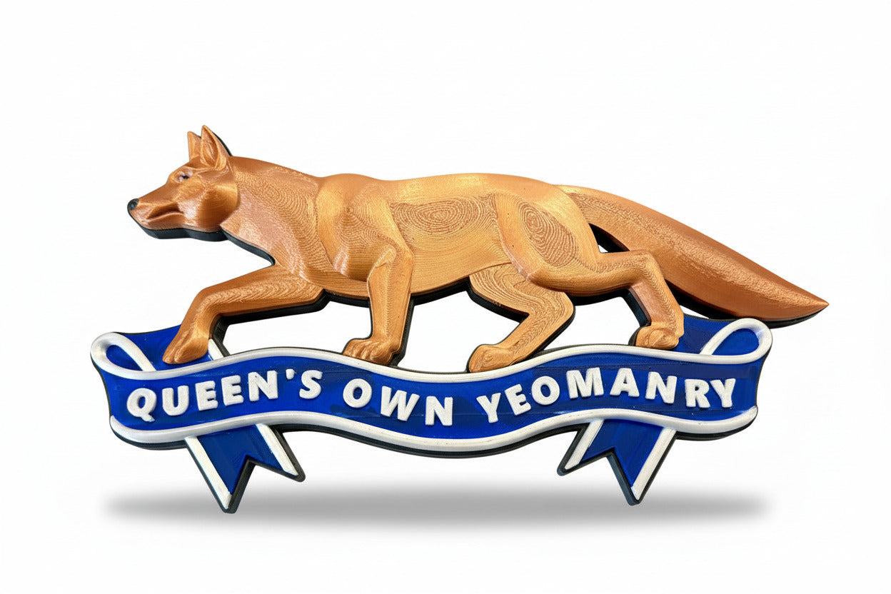 Queen's Own Yeomanry Cap Badge