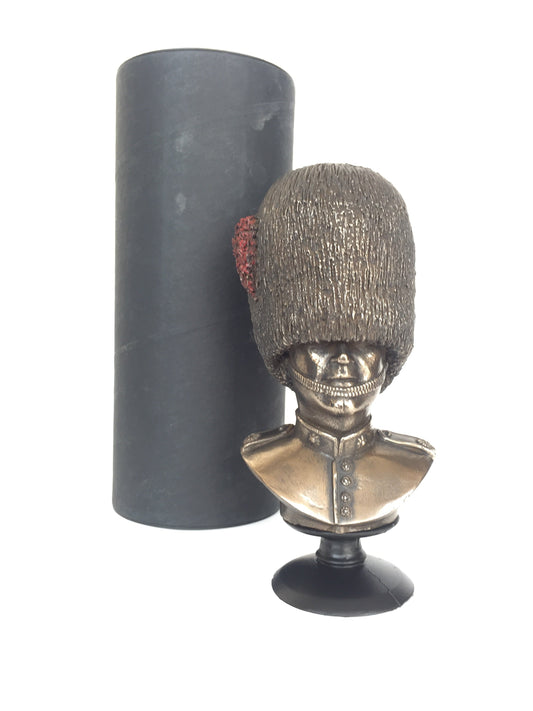 Coldstream Guards Bust – Cold Cast Bronze Military Statue