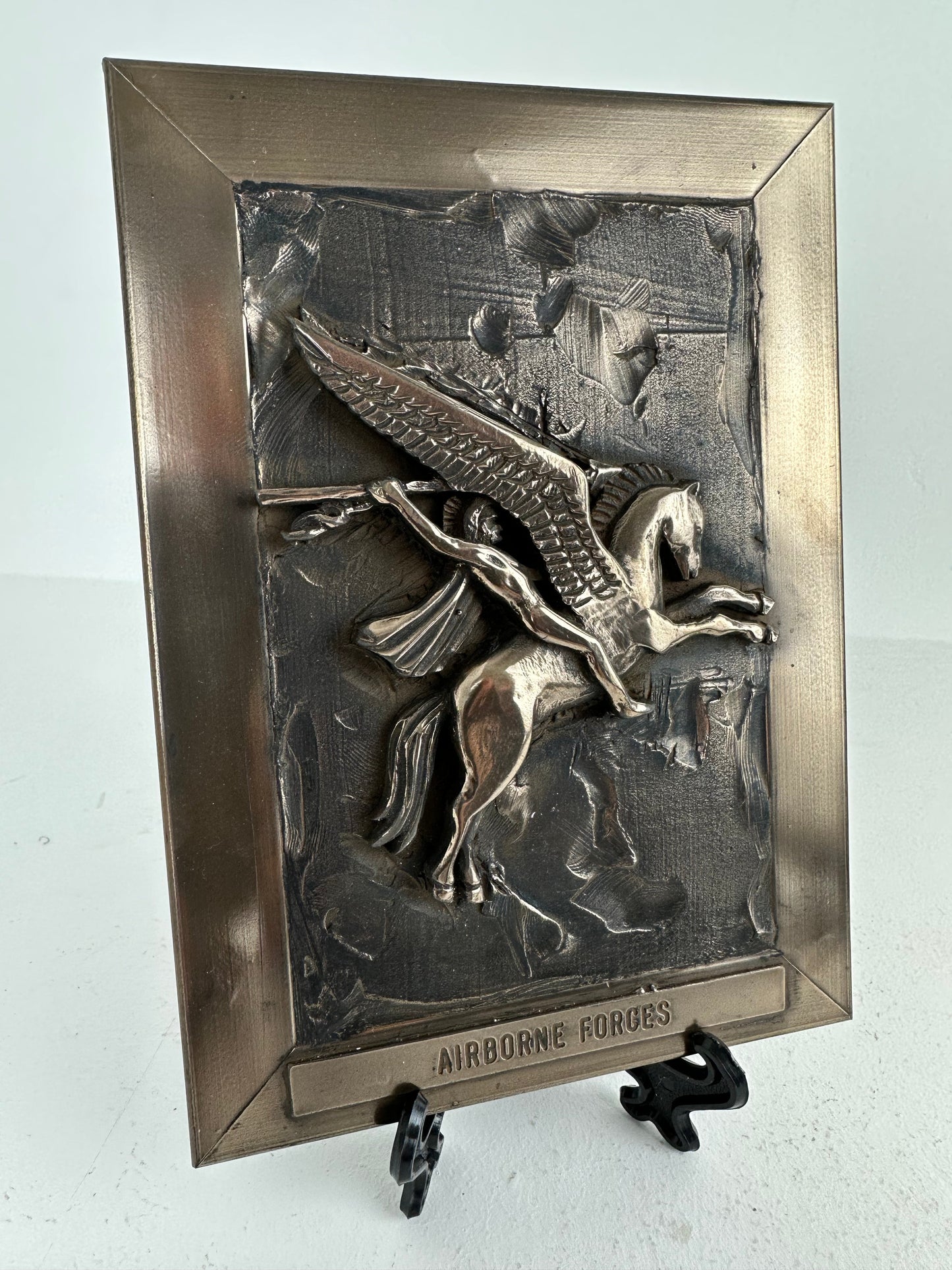Airborne Forces Cold Cast Bronze Military Wall Plaque | Handmade in England
