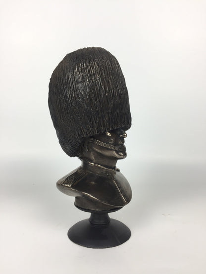 Grenadier Guard Bust Bronze Military Statue | Handmade in England