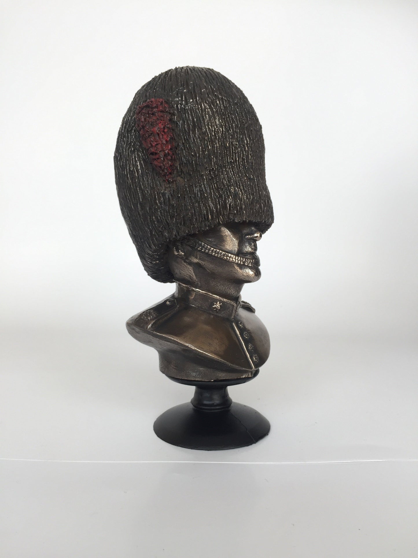 Coldstream Guard Bust Cold Cast Bronze Military statue | Handmade in England