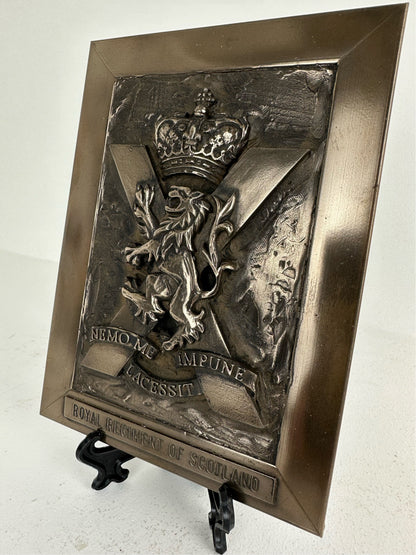 Royal Regiment of Scotland Plaque