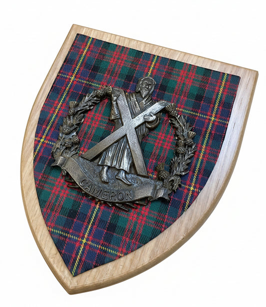 Queen’s Own Cameron Highlanders Wall Plaque