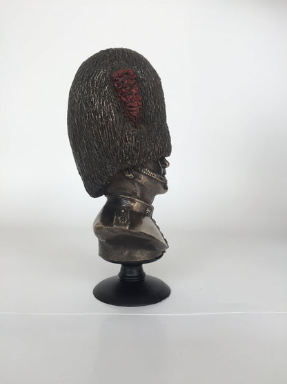 Coldstream Guards Bust – Cold Cast Bronze Military Statue