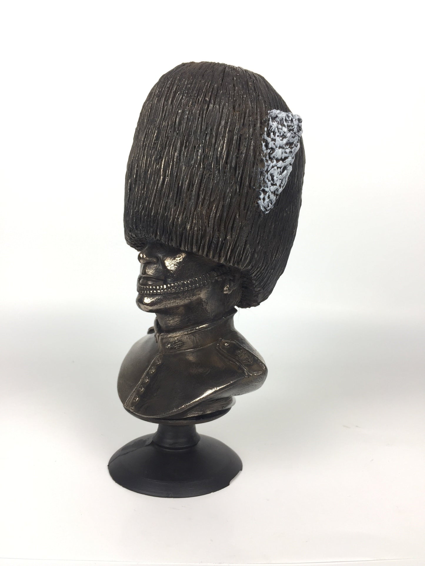 Grenadier Guard Bust Bronze Military Statue | Handmade in England