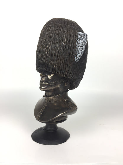 Grenadier Guard Bust Bronze Military Statue | Handmade in England