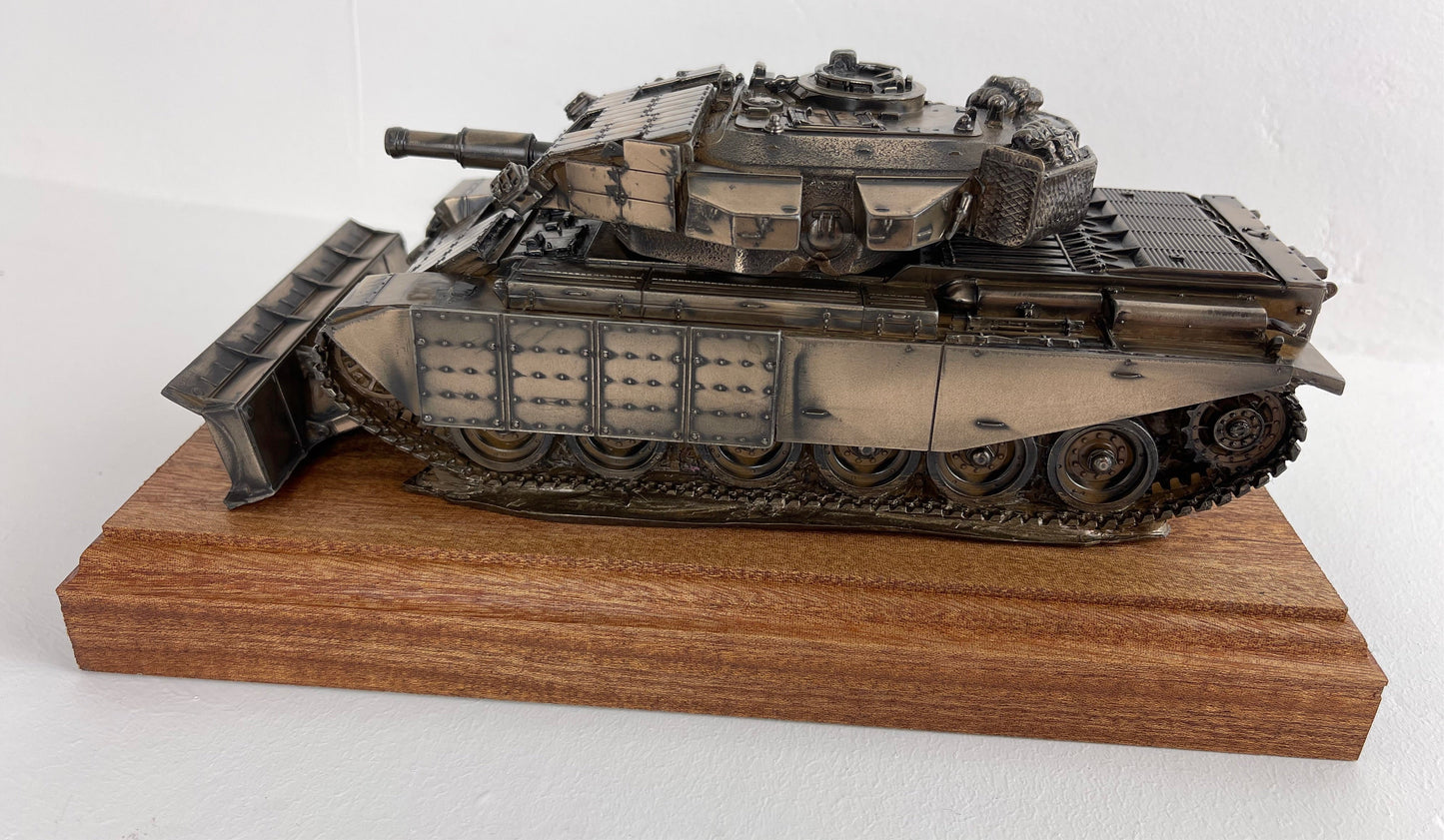 Centurion AVRE Cold Cast Bronze Military Statue | Handmade in England